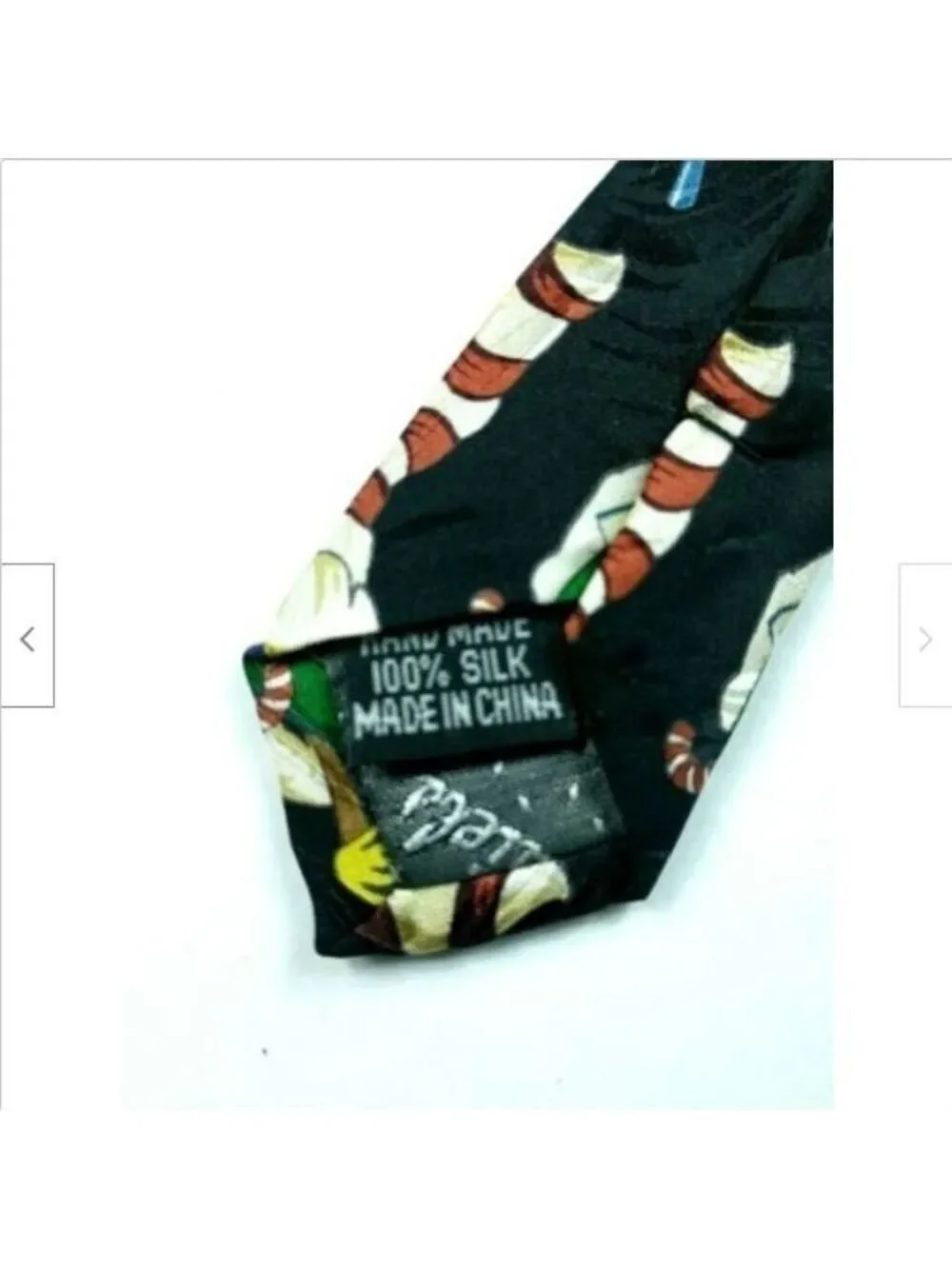 Christmas Candy Cane Toy Soldier Silk Tie